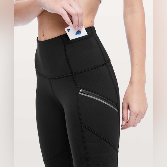 Sz 4 Lululemon Toasty Tech Tight II - Picture 1 of 12